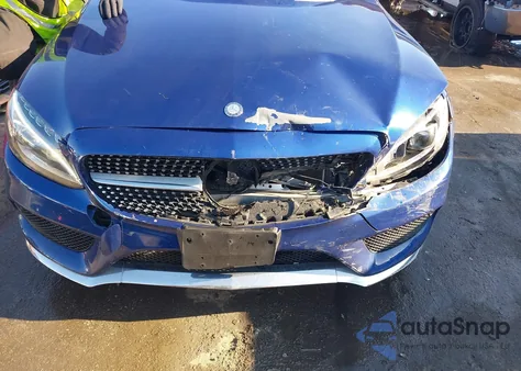 2017 Mercedes-Benz C 300 4Matic z USA, uszkodzony, nr VIN WDDWJ4KB5HF400616